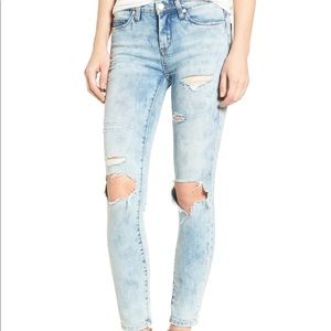 BLANKNYC distressed skinny jeans